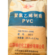 Fabricante de precio de Yushe Brand pvc resina k67 en china